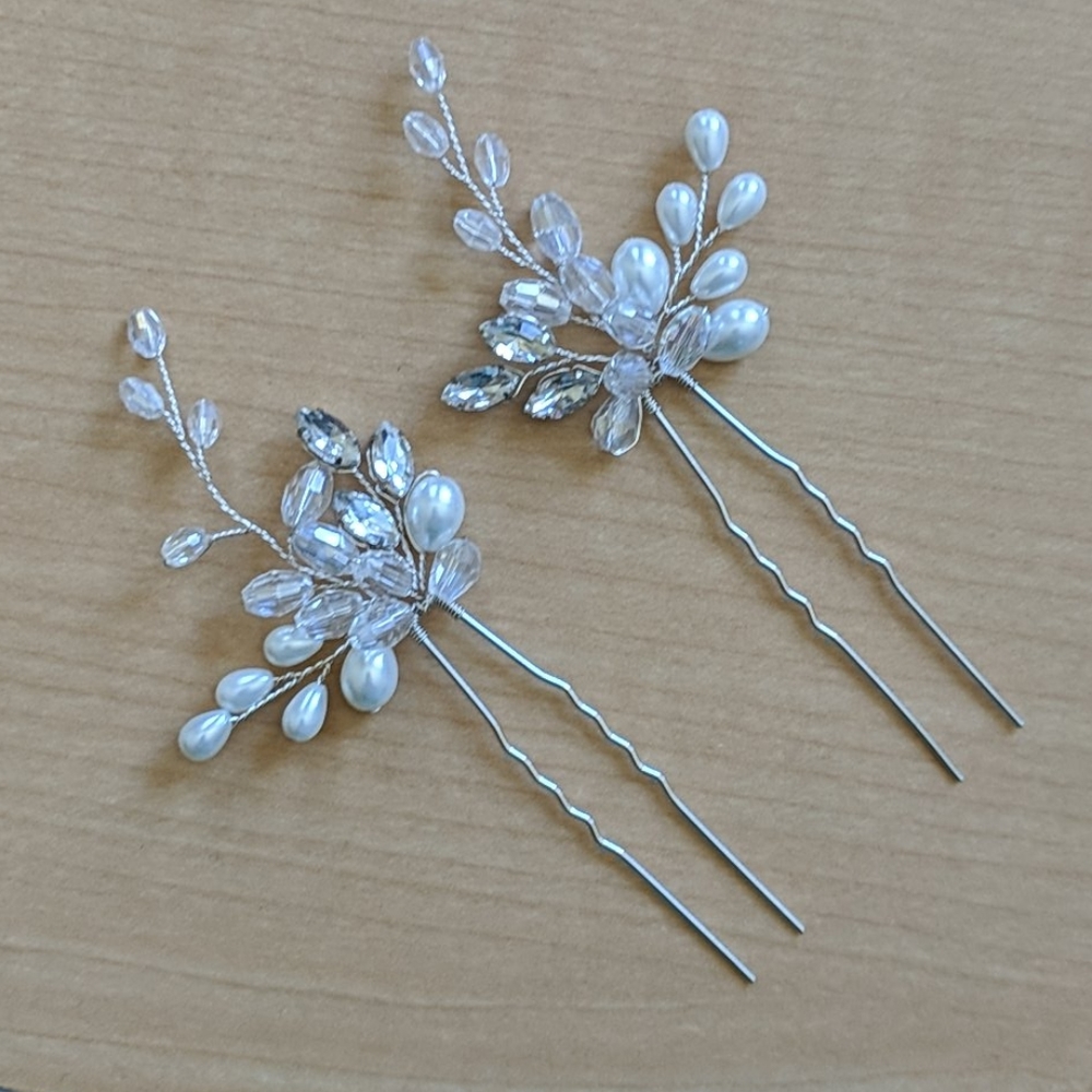 Bridal hair pins